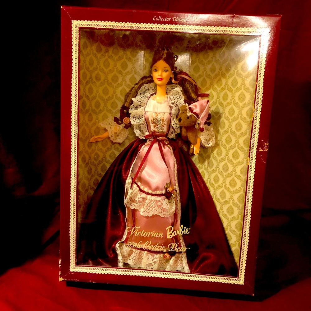 Victorian Barbie with Cedric the Bear 1999